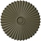 Ekena Millwork Shakuras Ceiling Medallion (For Canopies up to 5 3/4"), Hand-Painted Spartan Stone, 33 7/8"OD x 2"P CM34SHSSF - alternate 1